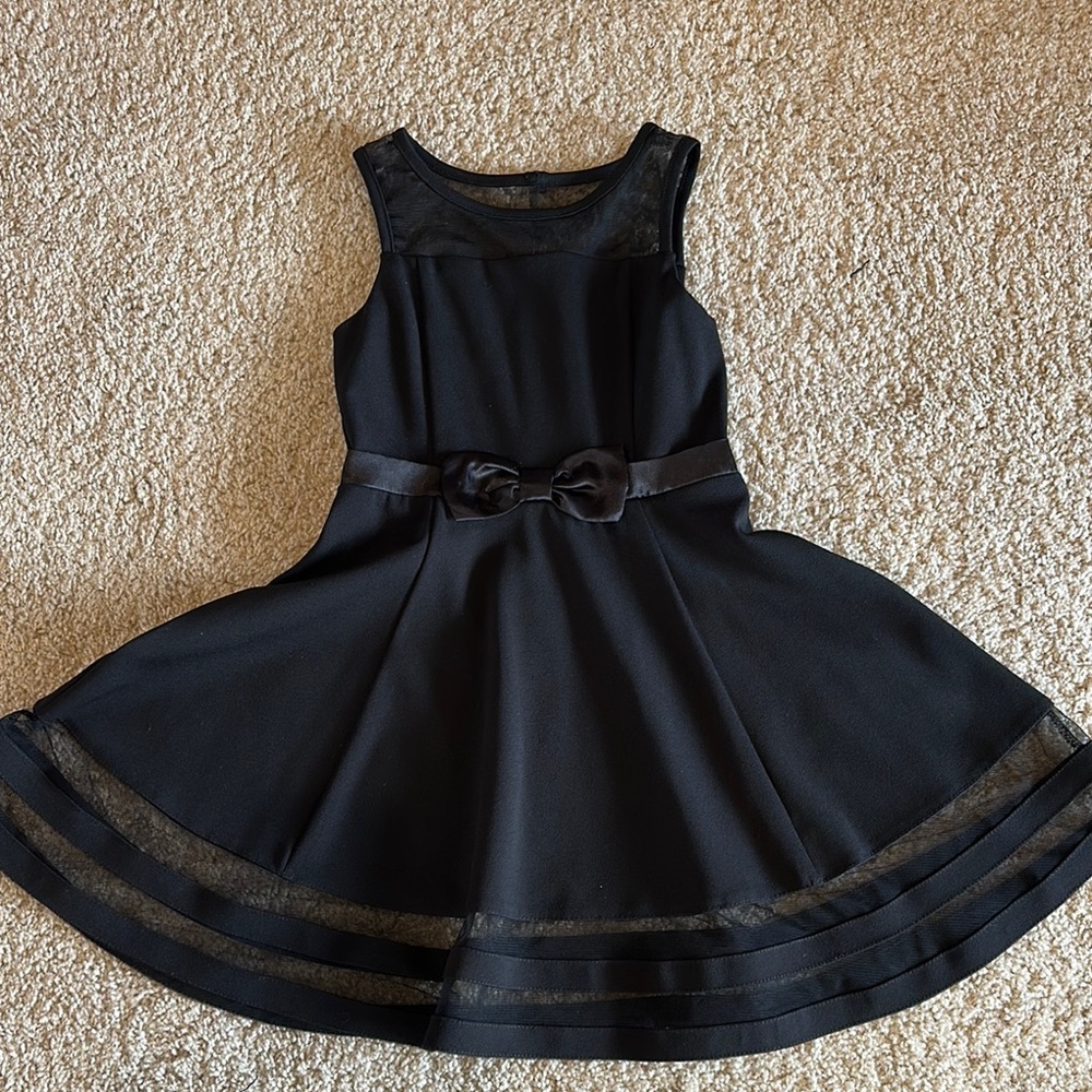 Elegant Black Kids Dress